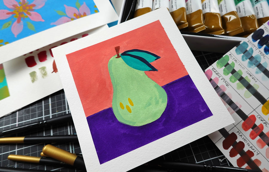 Crafting 101: Getting Started with Gouache class schedule