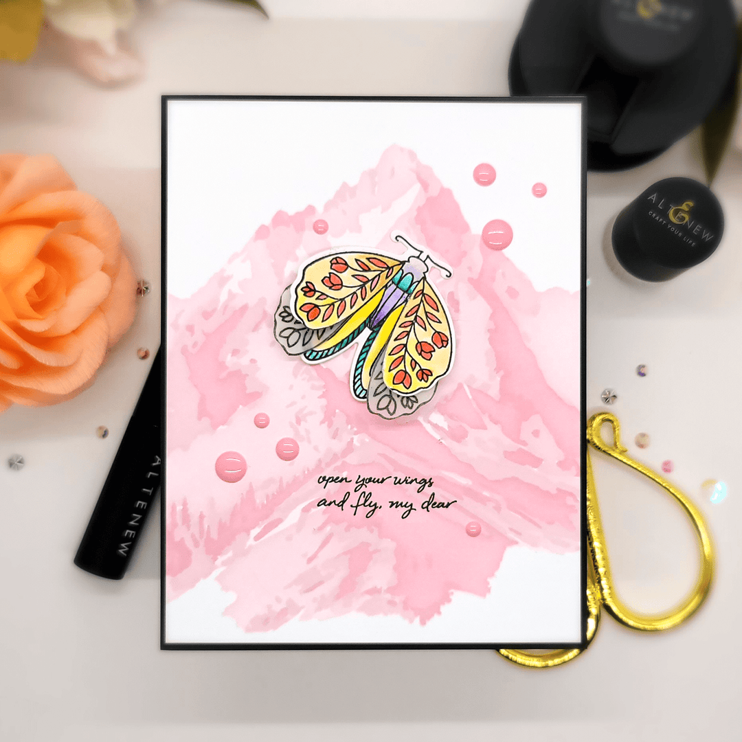 Crafting 101 - Layering Stencils