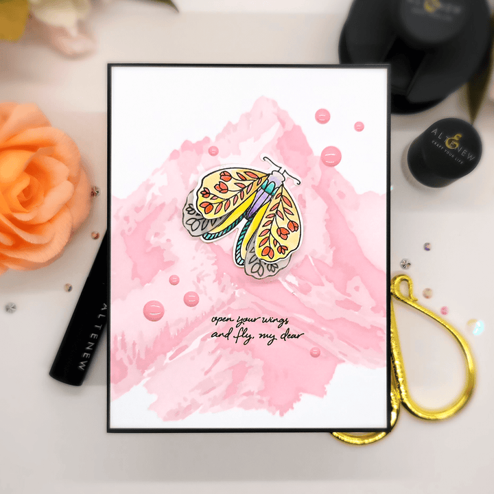 Crafting 101 - Layering Stencils