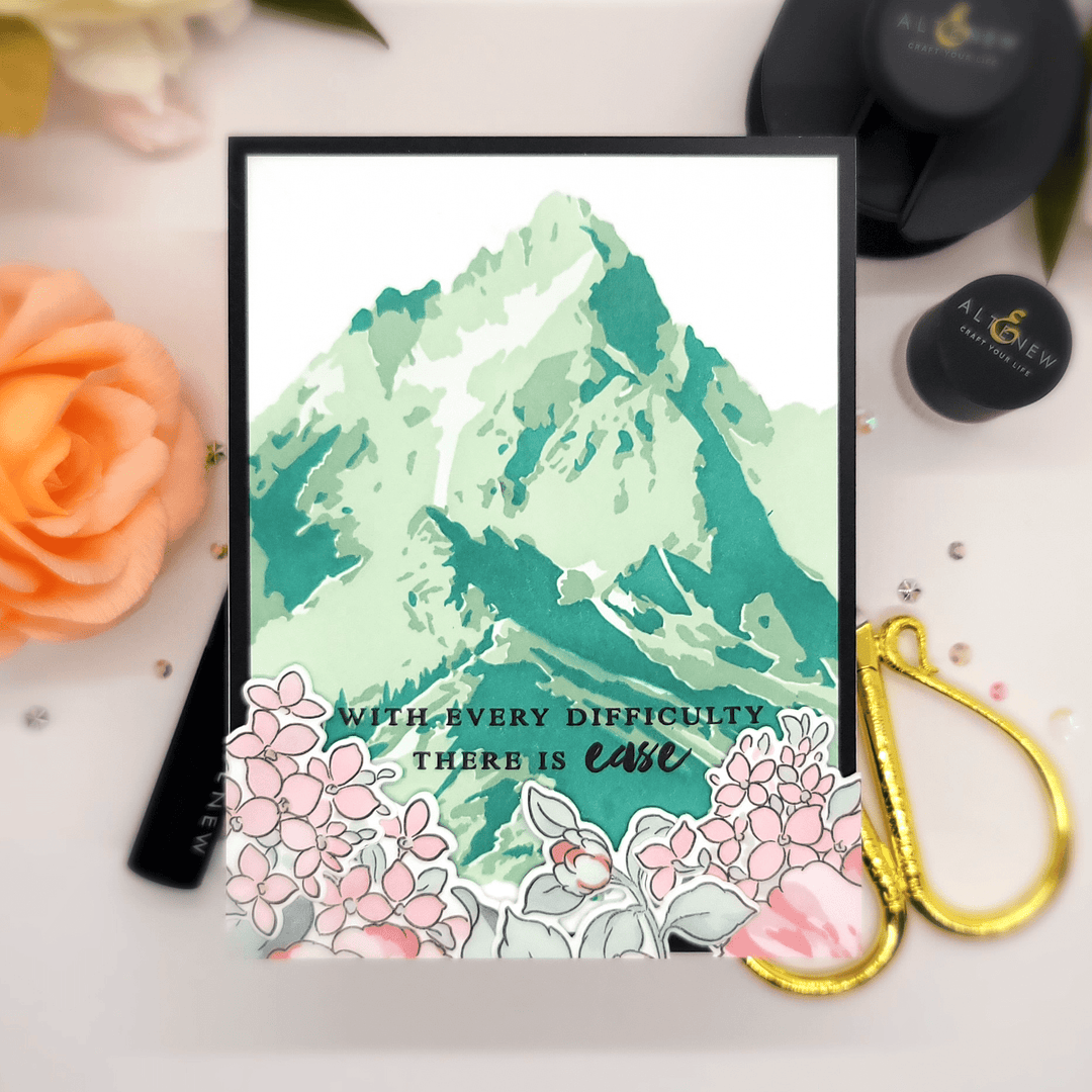 Crafting 101 - Layering Stencils