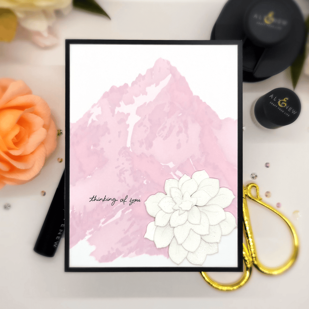 Crafting 101 - Layering Stencils