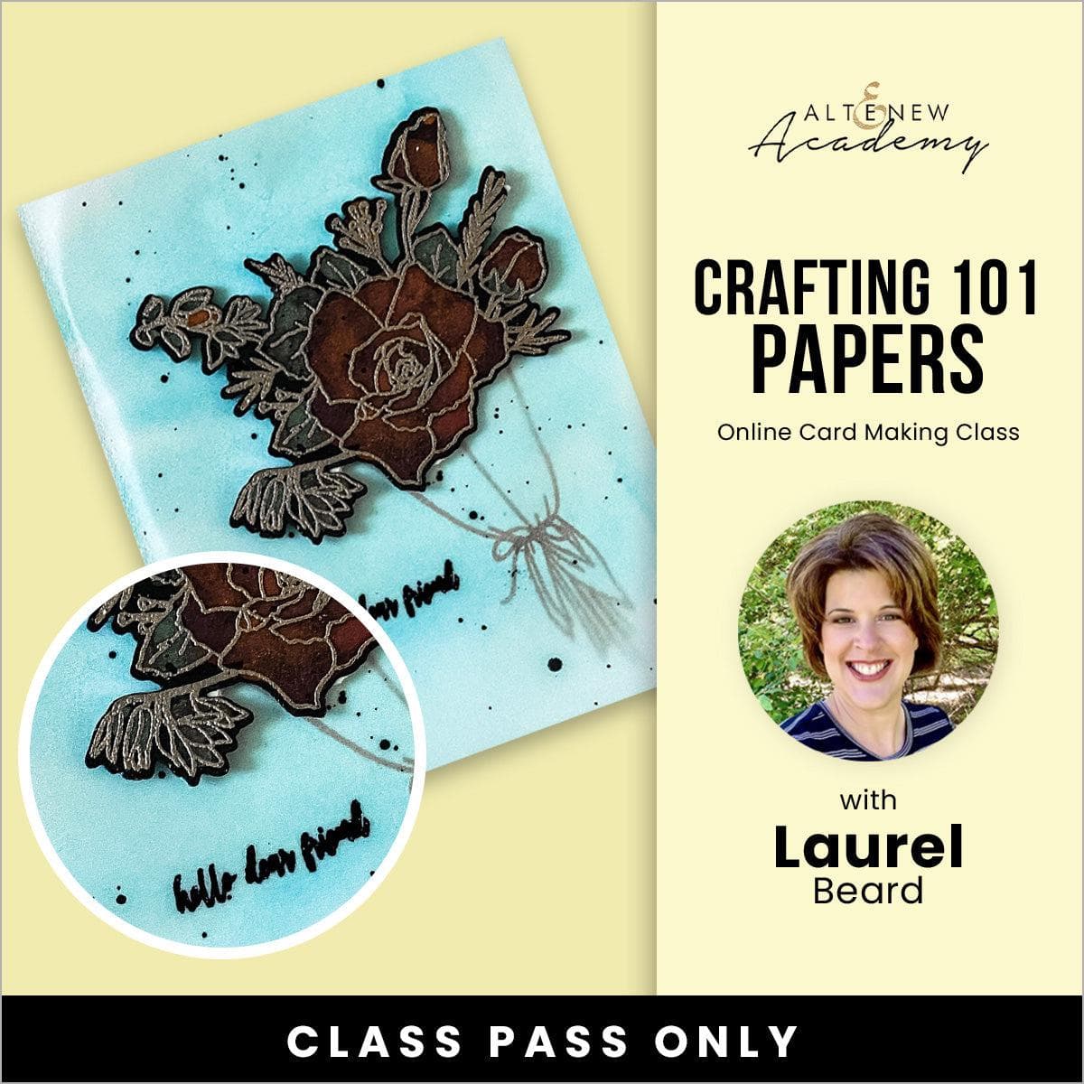 Crafting 101 - Papers Online Cardmaking Class