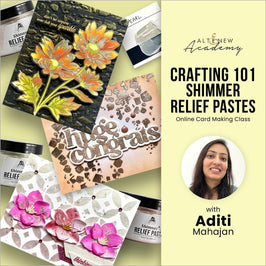 Crafting 101: Precision Techniques with Shimmer Relief Paste