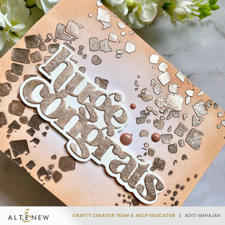 Crafting 101: Precision Techniques with Shimmer Relief Paste