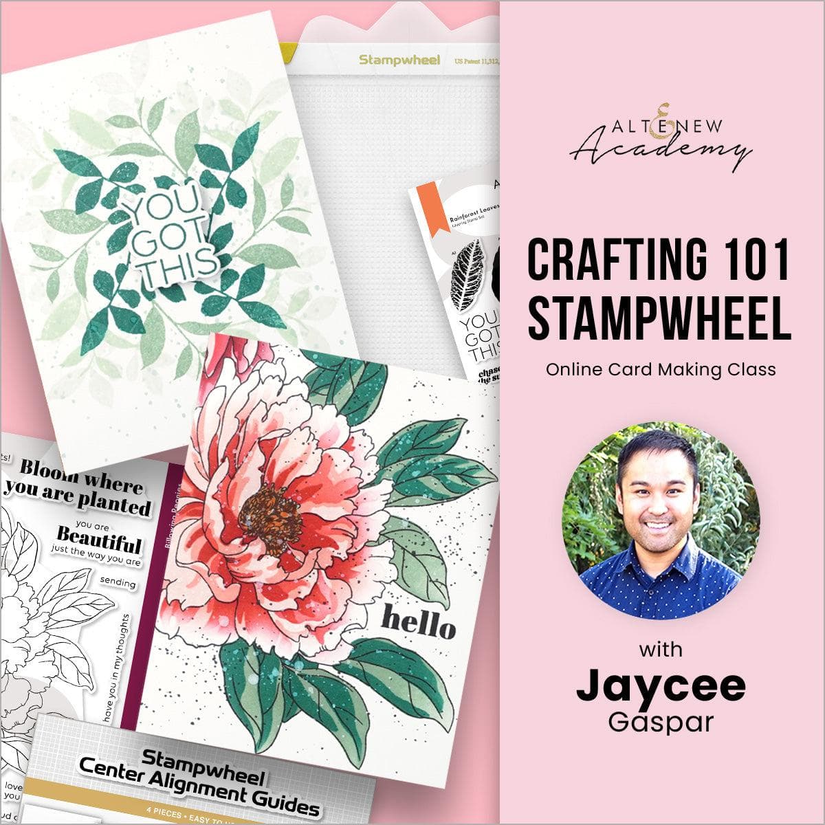 Crafting 101 - Stampwheel Online Cardmaking Class