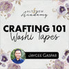 Altenew Class Crafting 101 - Washi Tapes Online Cardmaking Class