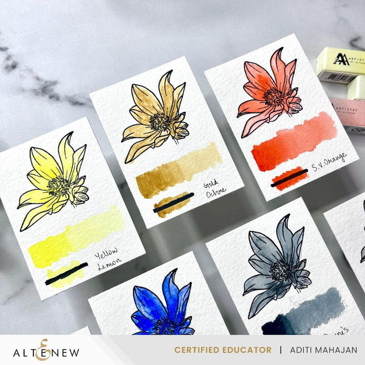 Crafting 101 - Watercolor Tubes for Cardmakers II