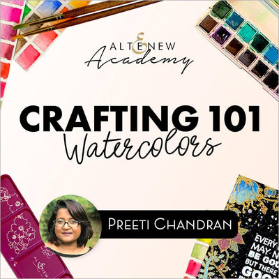 Altenew Class Crafting 101 - Watercolors Online Cardmaking Class