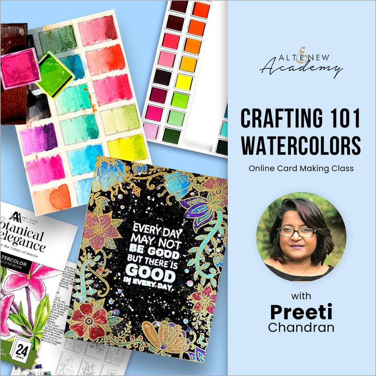 Crafting 101 - Watercolors