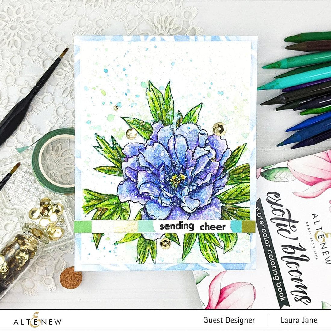 Altenew Class Crafting 101 - Woodless Watercolor Online Cardmaking Class