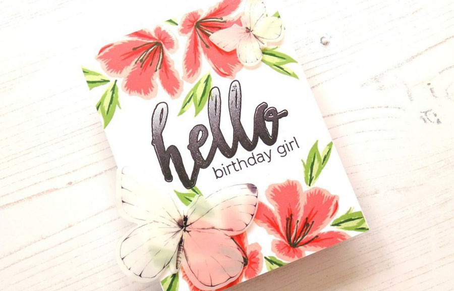 Creating a Softer Stamp Look with No Outline Class class schedule