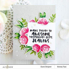 Altenew Creativity Kit Featurette Creating a Wreath Class