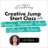 Altenew Class Creative Jump Start Class with Dreamy Bouquet Fabric Collection Release