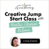 Altenew Class Creative Jump Start Class with Rustic Charm Release