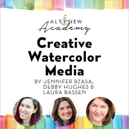 Altenew Class Creative Watercolor Media Online Cardmaking Class