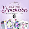 Altenew Class Daring Dimension Class
