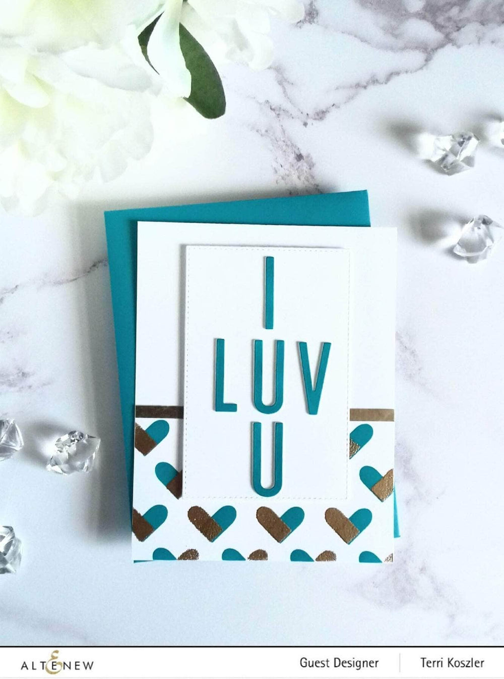 Altenew Creativity Kit Featurette Die-Cut Drop Shadow Effect Class