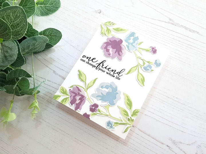 Altenew Creativity Kit Featurette Disguising the Edge of Patterned Paper Class