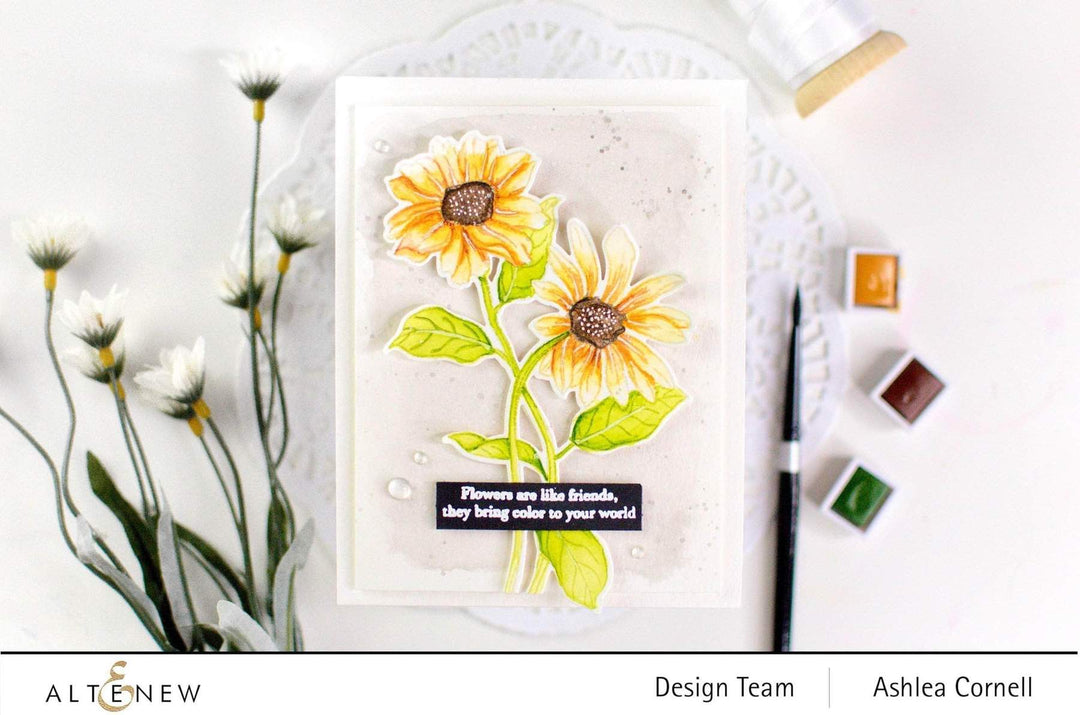 Altenew Creativity Kit Featurette Easy Watercolored Florals Class