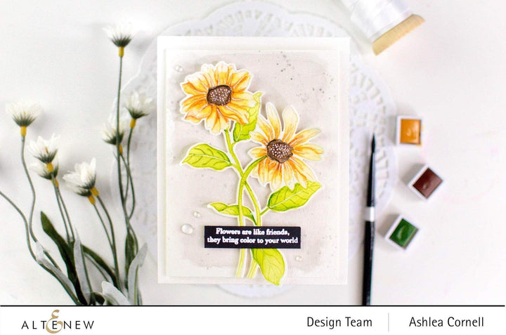 Altenew Creativity Kit Featurette Easy Watercolored Florals Class