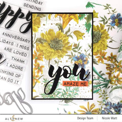 Altenew Creativity Kit Featurette Easy Watercolored Florals Class
