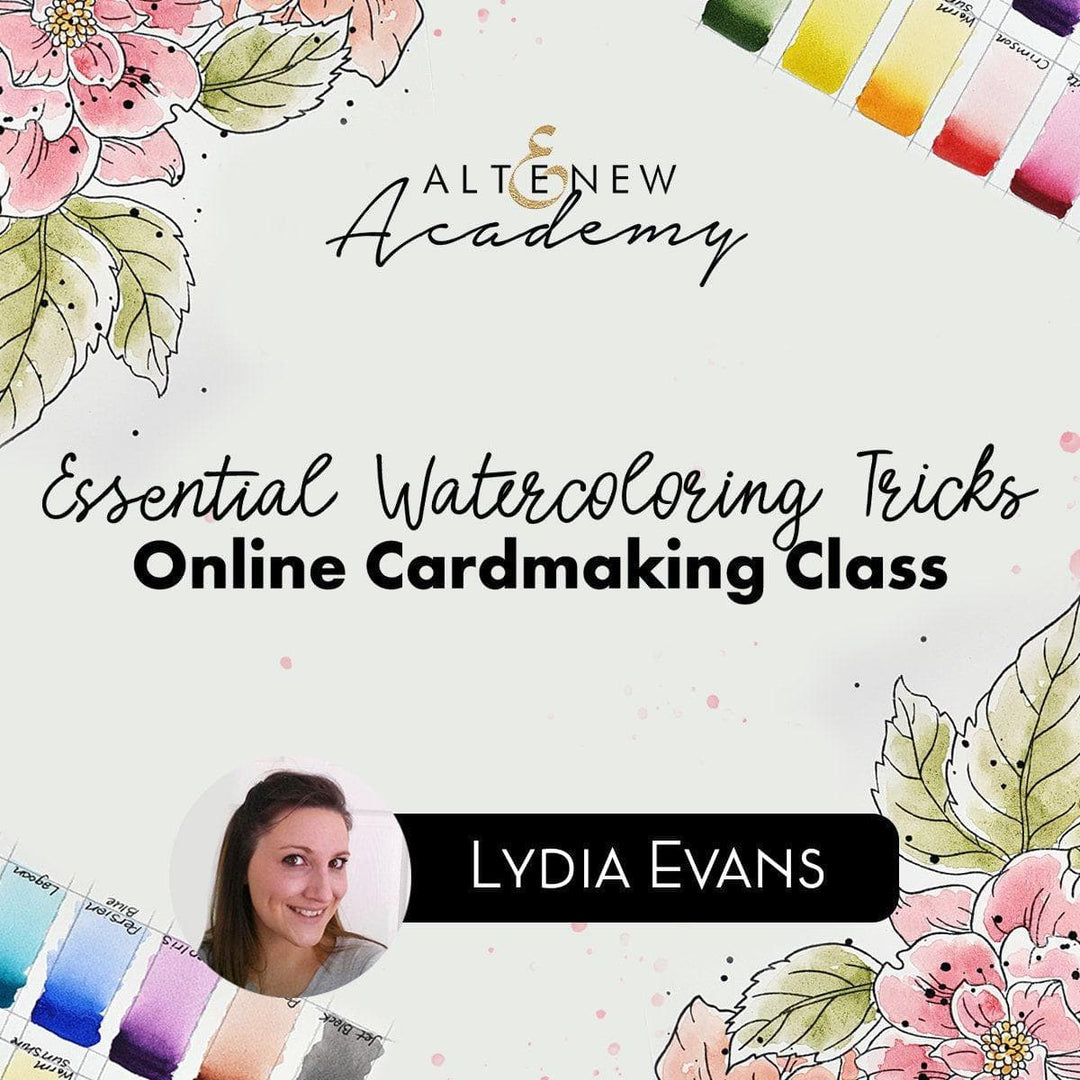 Altenew Class Essential Watercoloring Tricks Online Cardmaking Class