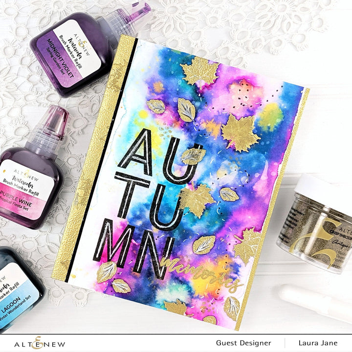 Altenew Class Four Wonderful Freehand Wreaths For All Seasons