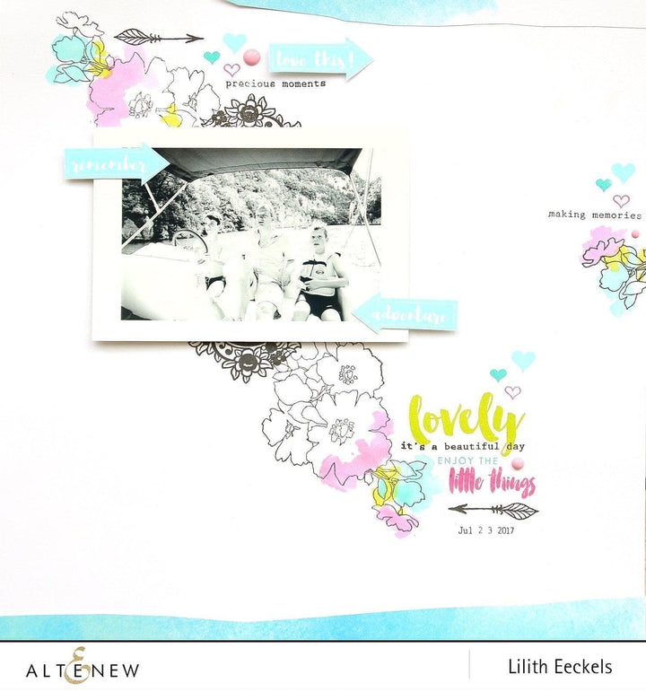 Altenew Creativity Kit Featurette From Die-Cuts to Patterned Backgrounds Class