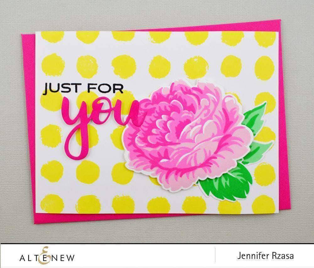 Altenew Creativity Kit Featurette Full Stamped Backgrounds Class