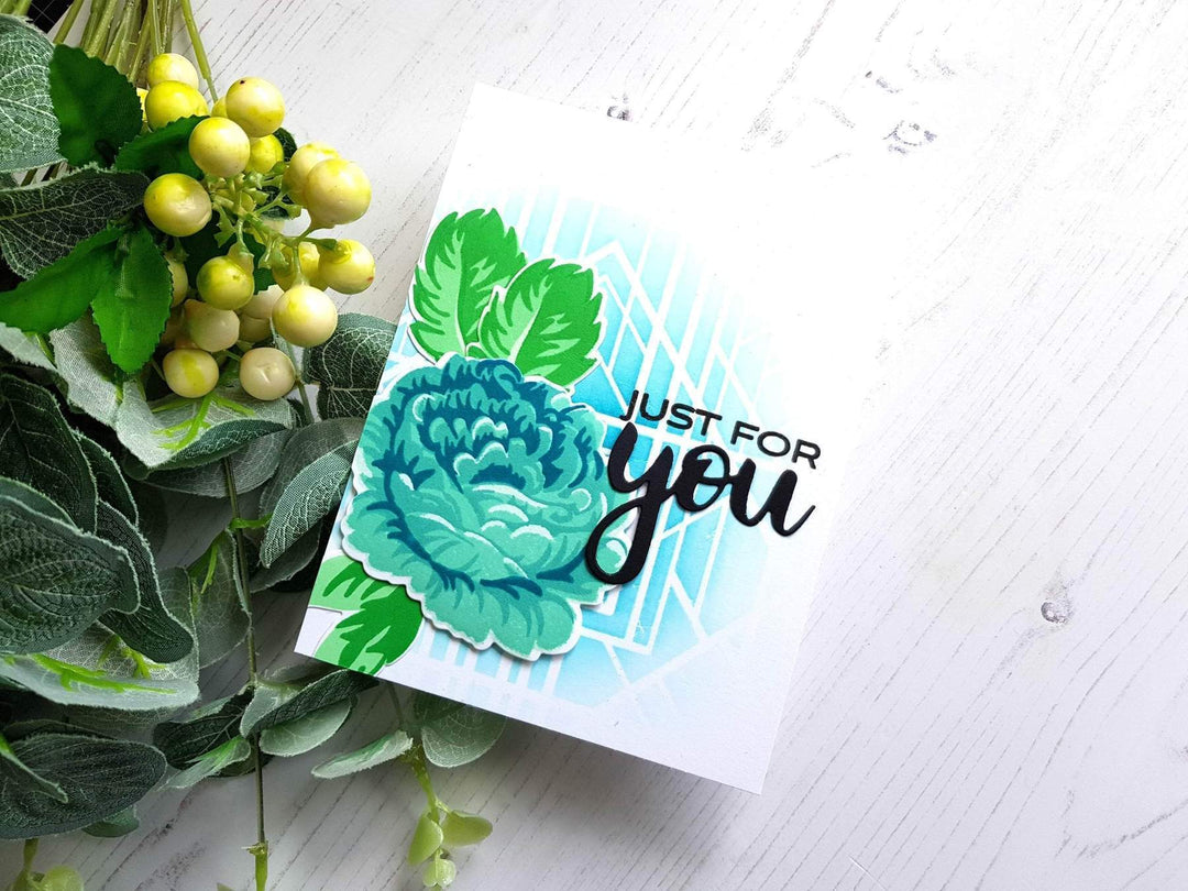 Altenew Creativity Kit Featurette Full Stamped Backgrounds Class