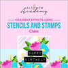 Altenew Creativity Kit Featurette Gradient Effects Using Stencils And Stamps Class
