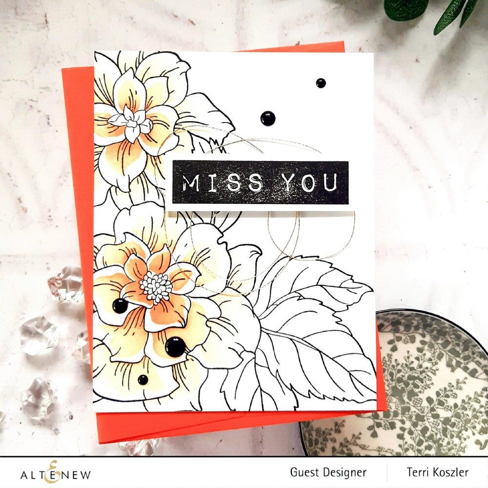 Altenew Class Gradient Effects Using Stencils And Stamps Class