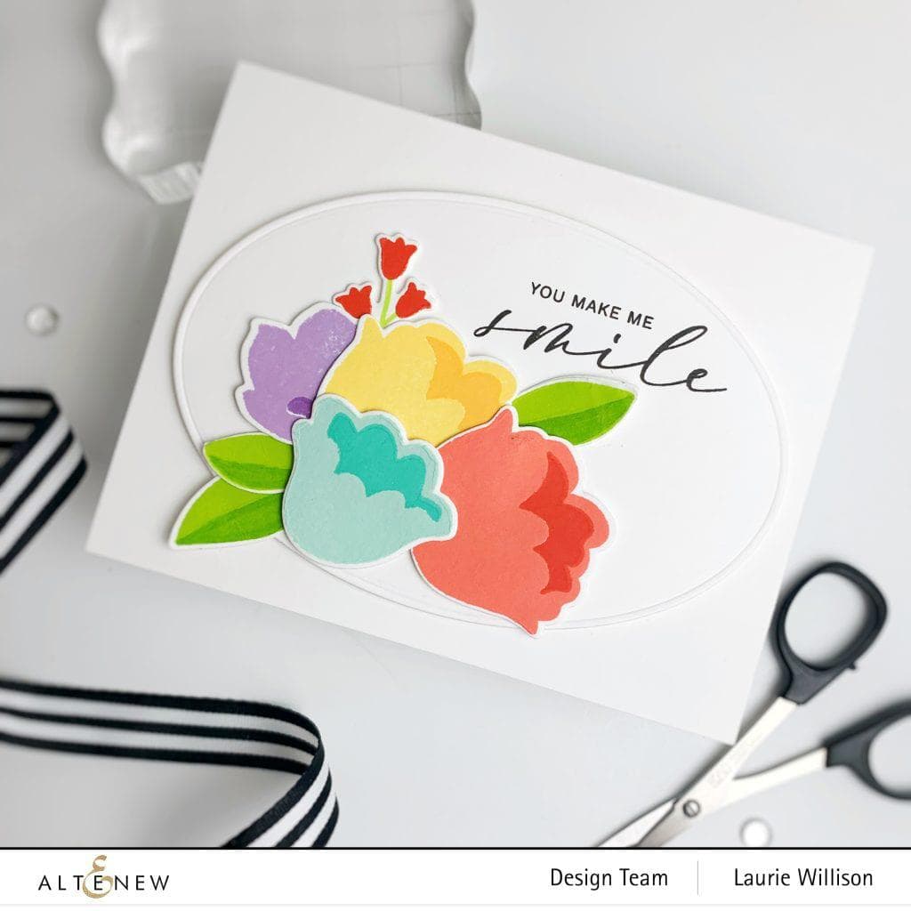 Altenew Class Gradient Effects Using Stencils And Stamps Class