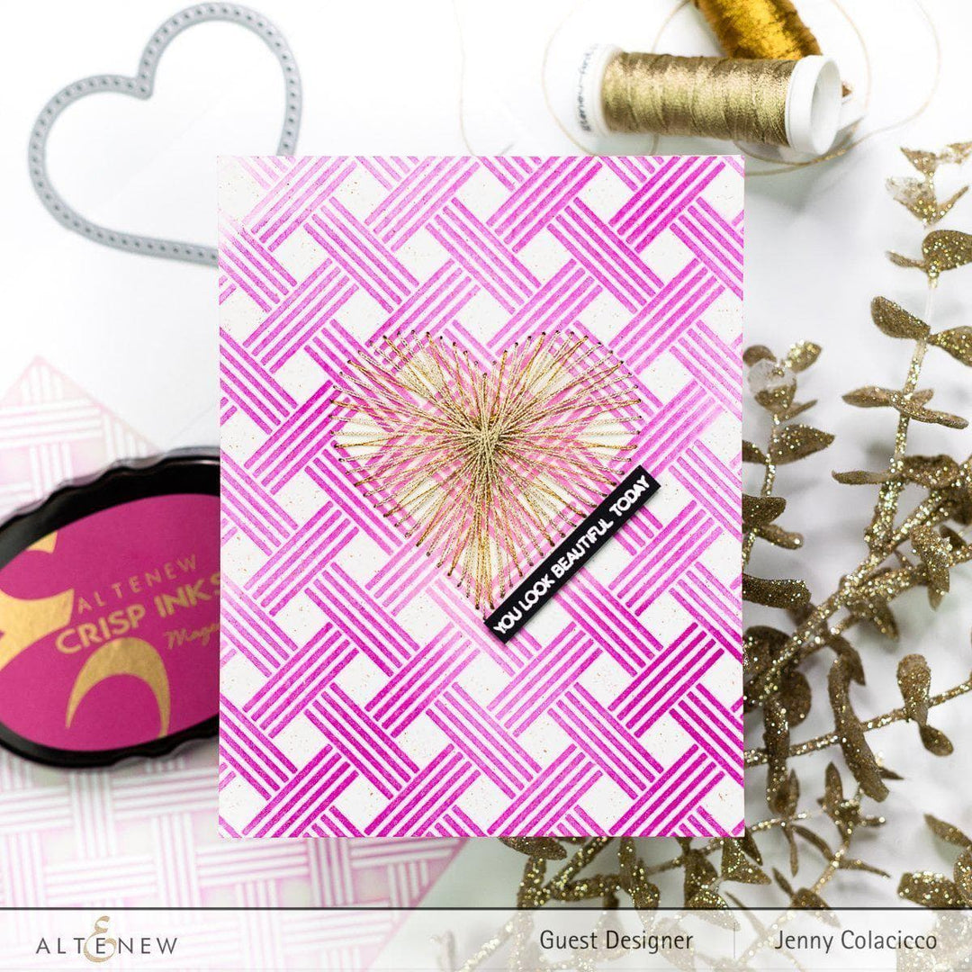 Altenew Creativity Kit Featurette Hidden Message Slider Card Class