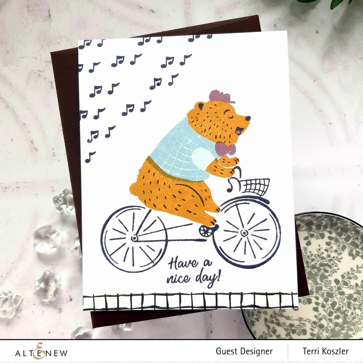 Altenew Hidden Message Slider Card Class on-demand class preview