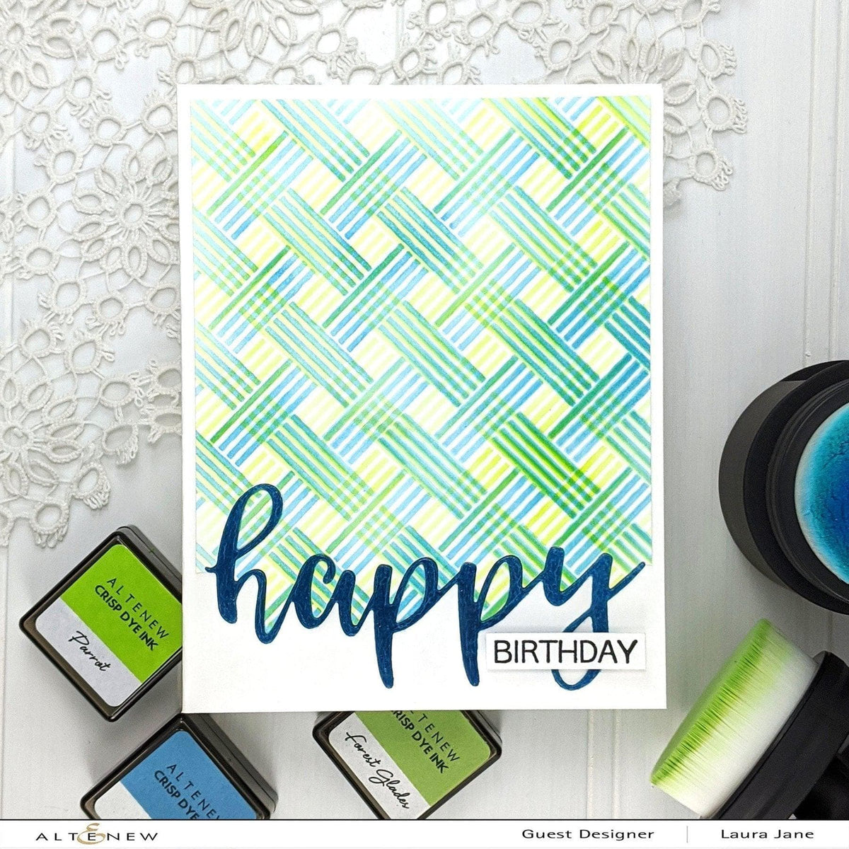 Altenew Hidden Message Slider Card Class on-demand cardmaking class image