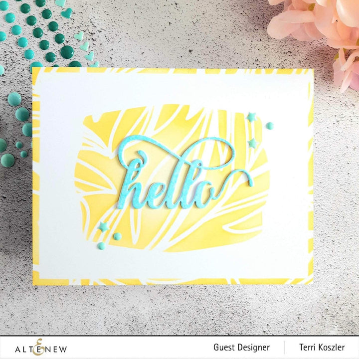 Altenew Creativity Kit Featurette Hidden Message Slider Card Class