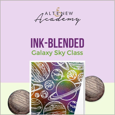 Altenew Creativity Kit Featurette Ink-Blended Galaxy Sky Class