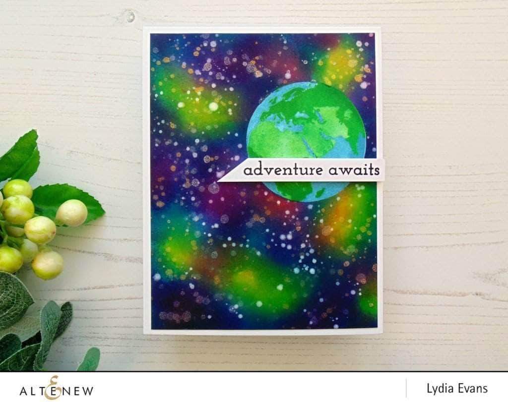 Altenew Creativity Kit Featurette Ink-Blended Galaxy Sky Class