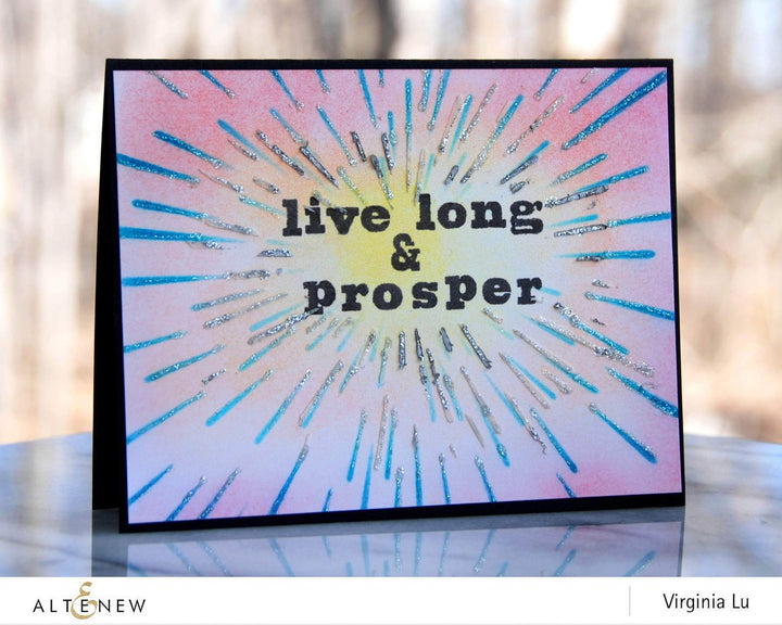 Altenew Creativity Kit Featurette Ink-Blended Galaxy Sky Class