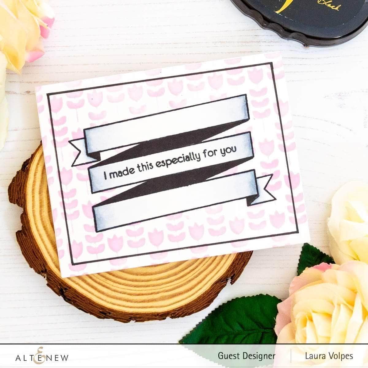 Altenew Creativity Kit Featurette Ink Resist to Add a Focal Point Class