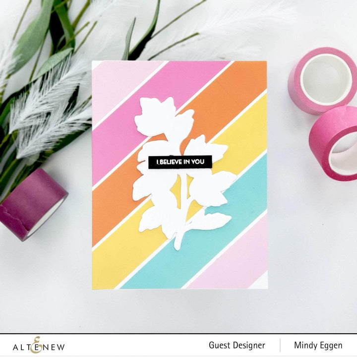 Altenew Creativity Kit Featurette Ink Resist to Add a Focal Point Class