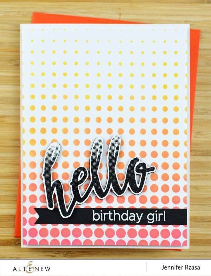 Altenew Creativity Kit Featurette Ink Resist to Add a Focal Point Class