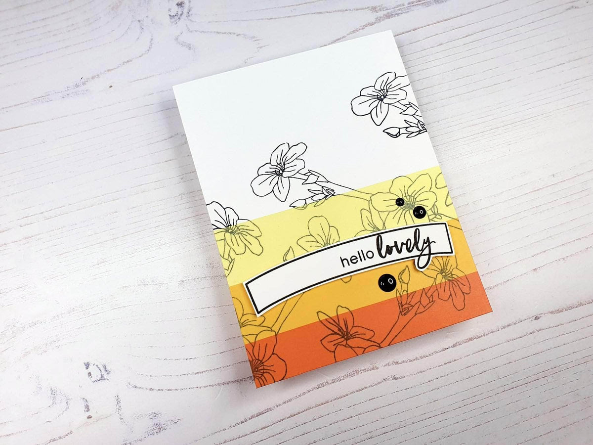 Altenew Creativity Kit Featurette Ink Resist to Add a Focal Point Class