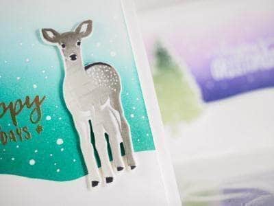 Last Minute Holiday Cards Online Cardmaking Class