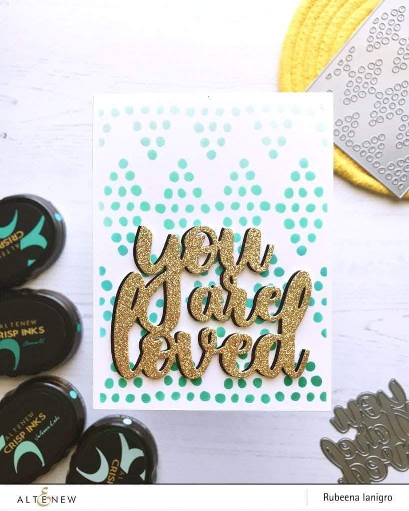 Altenew Creativity Kit Featurette Layered Border Focal Points Class