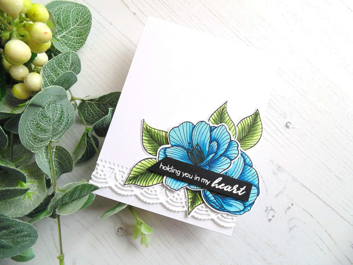 Altenew Creativity Kit Featurette Layered Border Focal Points Class