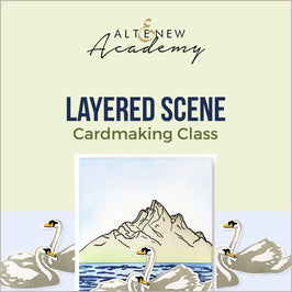 Altenew Creativity Kit Featurette Layered Scene Cardmaking Class