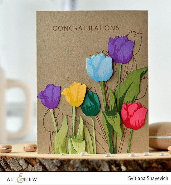 Altenew Creativity Kit Featurette Layering Stencils Class