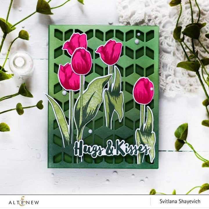 Altenew Creativity Kit Featurette Layering Stencils Class